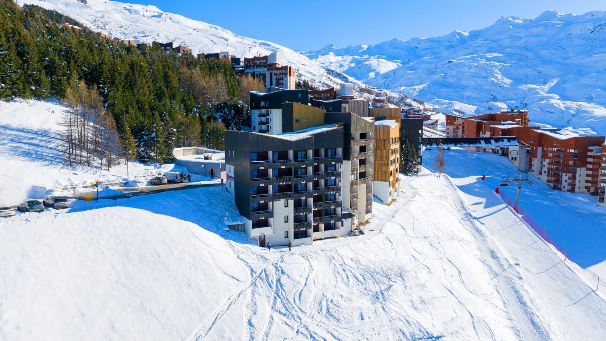 Azureva Les Menuires Aparthotel Saint-Martin-de-Belleville Exteriör bild